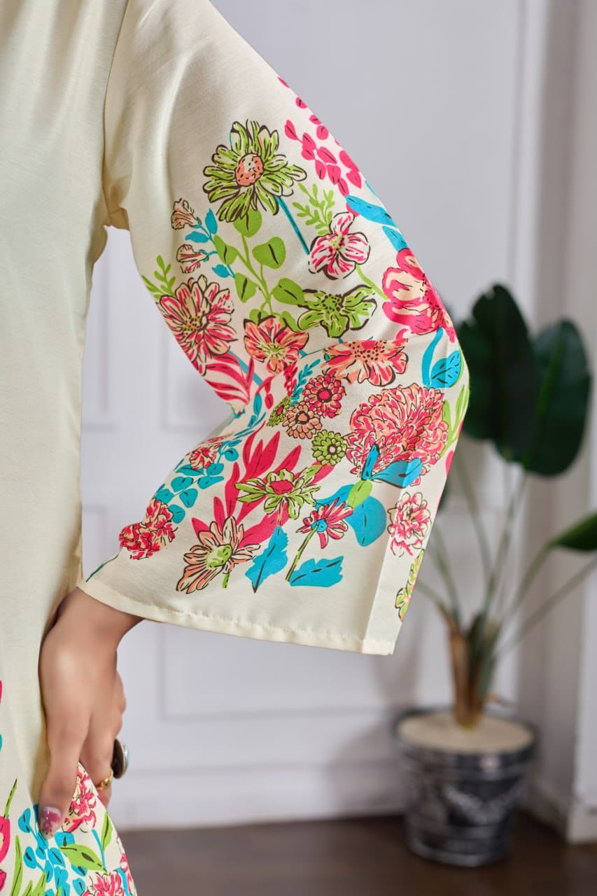 BLOOM AND BREEZE FLORAL CO-ORD SET