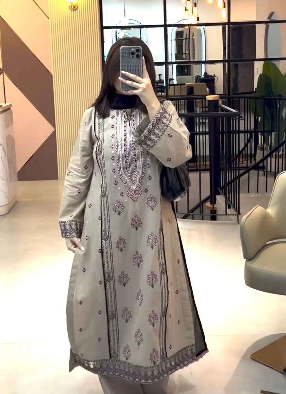 ETHEREAL BLOOM TOP & PALAZZO SET WITH LAZE DUPATTA