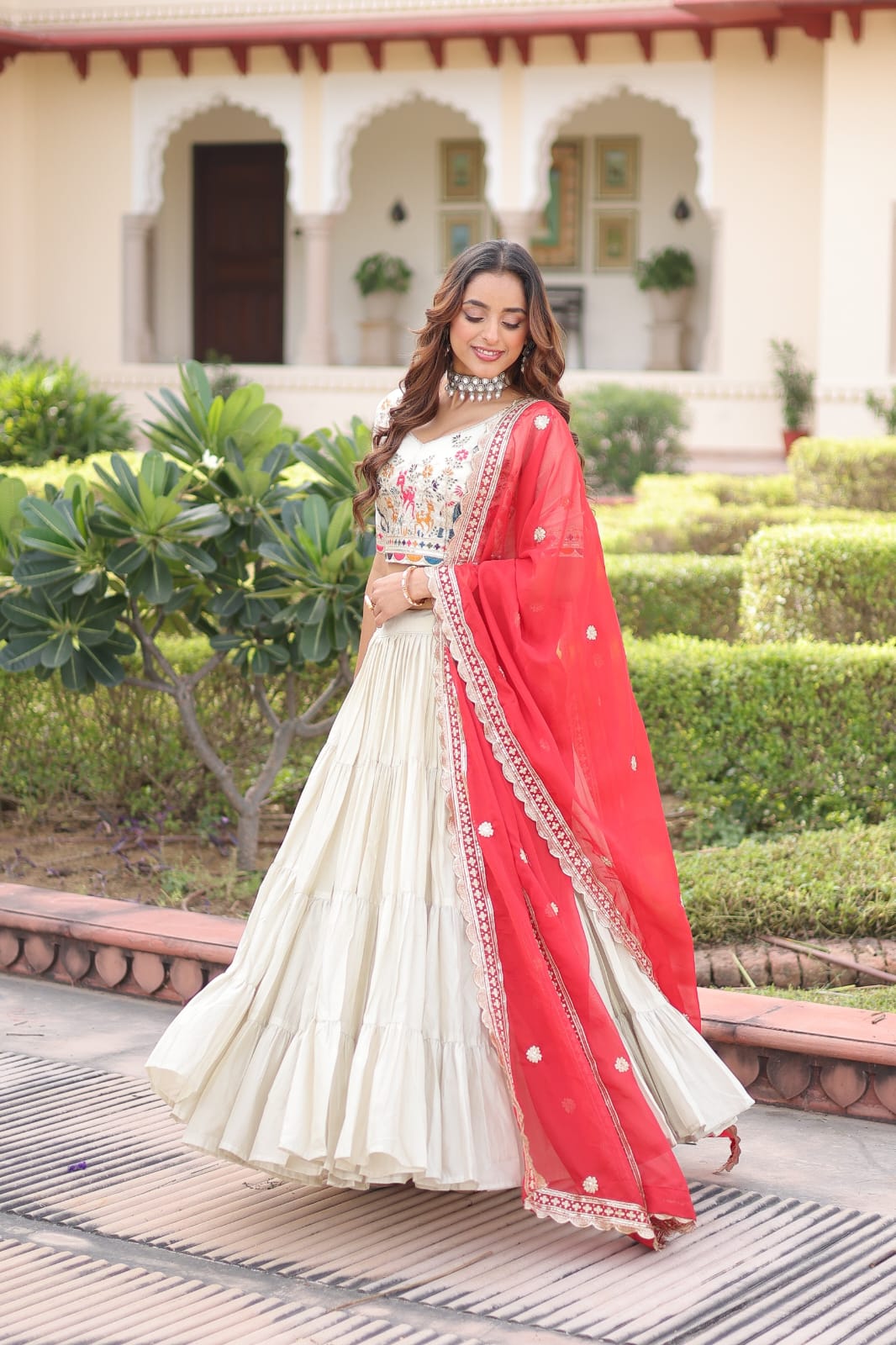 CELESTIAL SWIRL EXQUISITE LEHENGA WITH BLOUSE